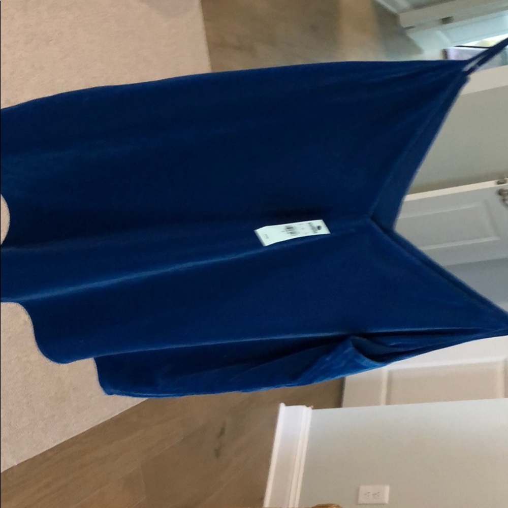 Velvet blue tank